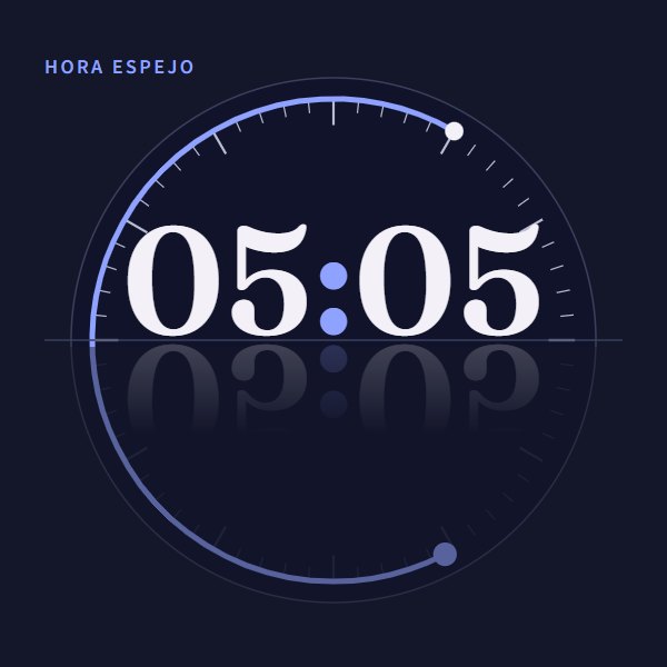 Hora espejo 05:05