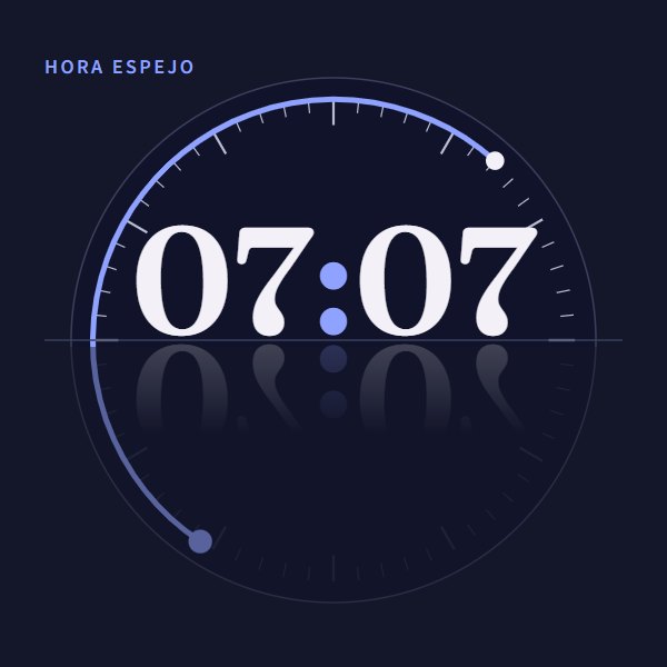 Hora espejo 07:07