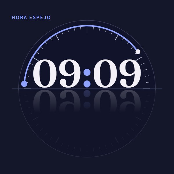 Hora espejo 09:09