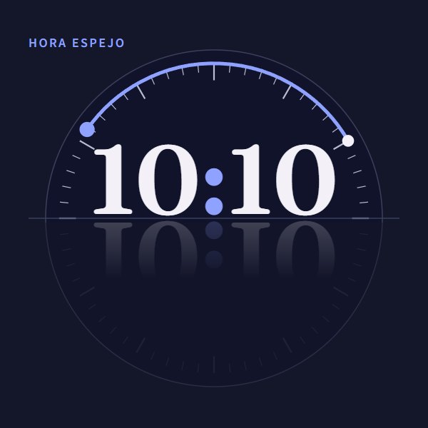 Hora espejo 10:10