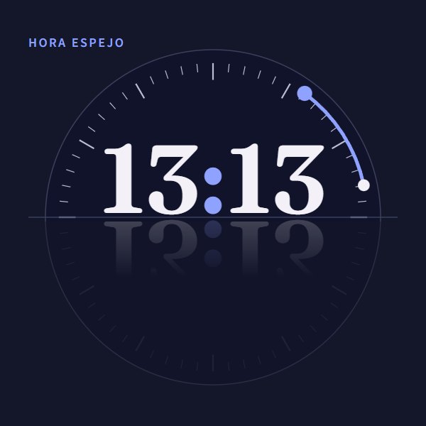 Hora espejo 13:13