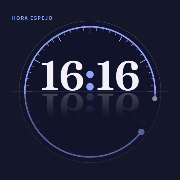 Hora espejo 16:16