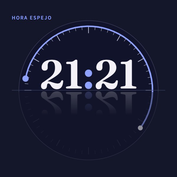Hora espejo 21:21