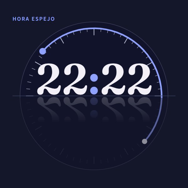 Hora espejo 22:22