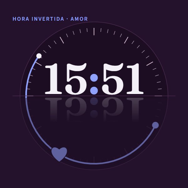 Hora invertida · amor 15:51