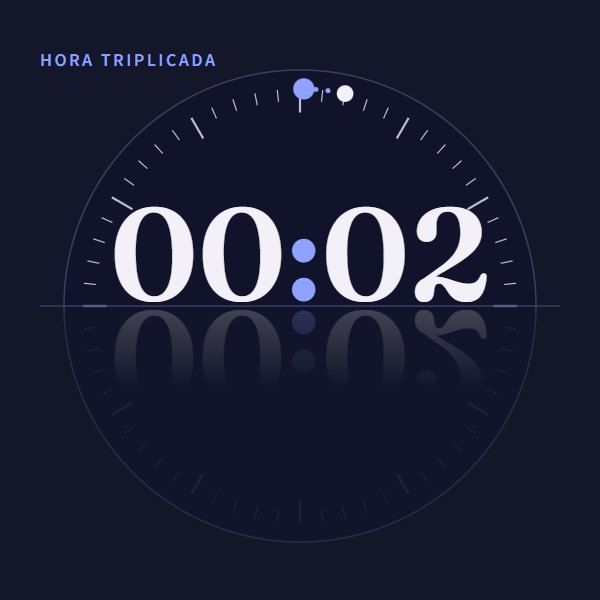 Hora triplicada 00:02
