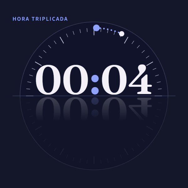 Hora triplicada 00:04